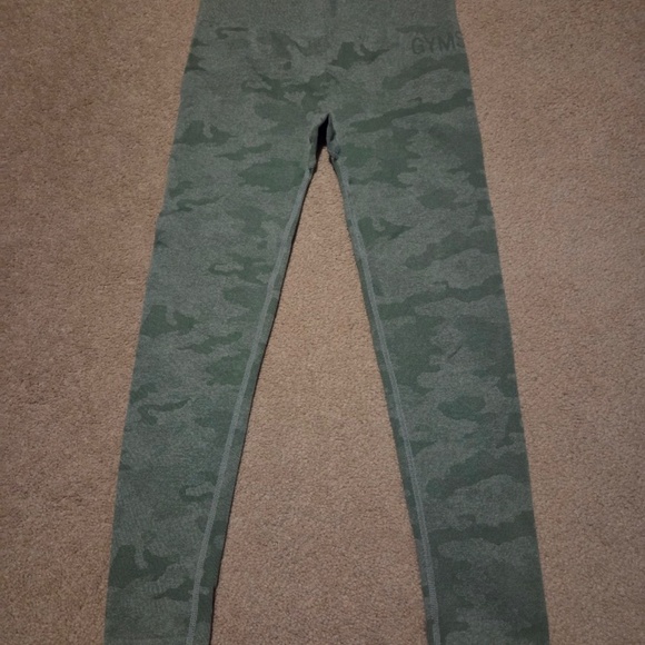 Womens Gymshark Camo Leggings Size S - Picture 4 of 4